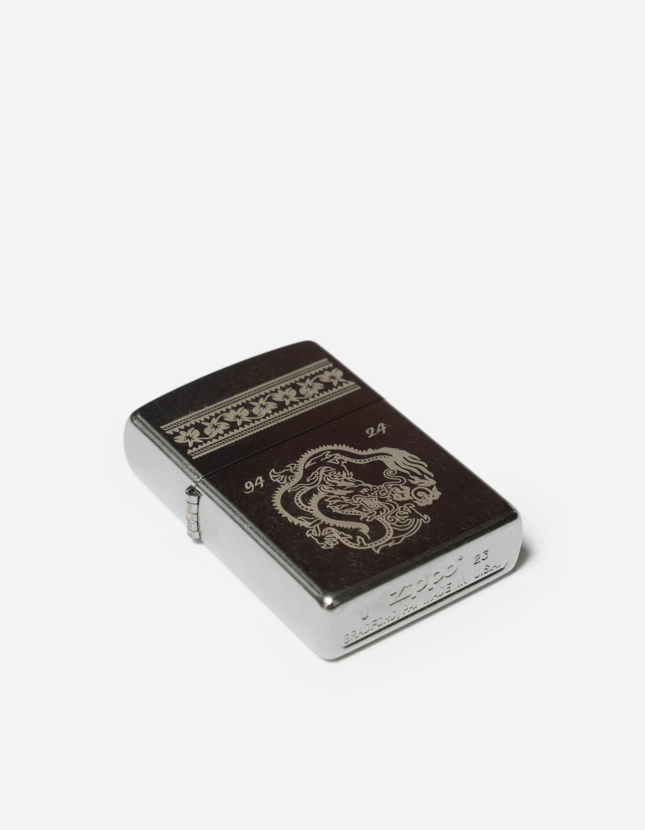 1376 Thar Dragon Engraved Zippo Lighter