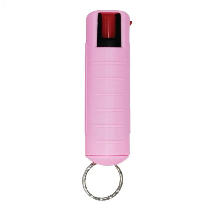 15) 1/2 oz Streetwise Black & Pink Hard-Case 18% Pepper Spray with Counter Display Option