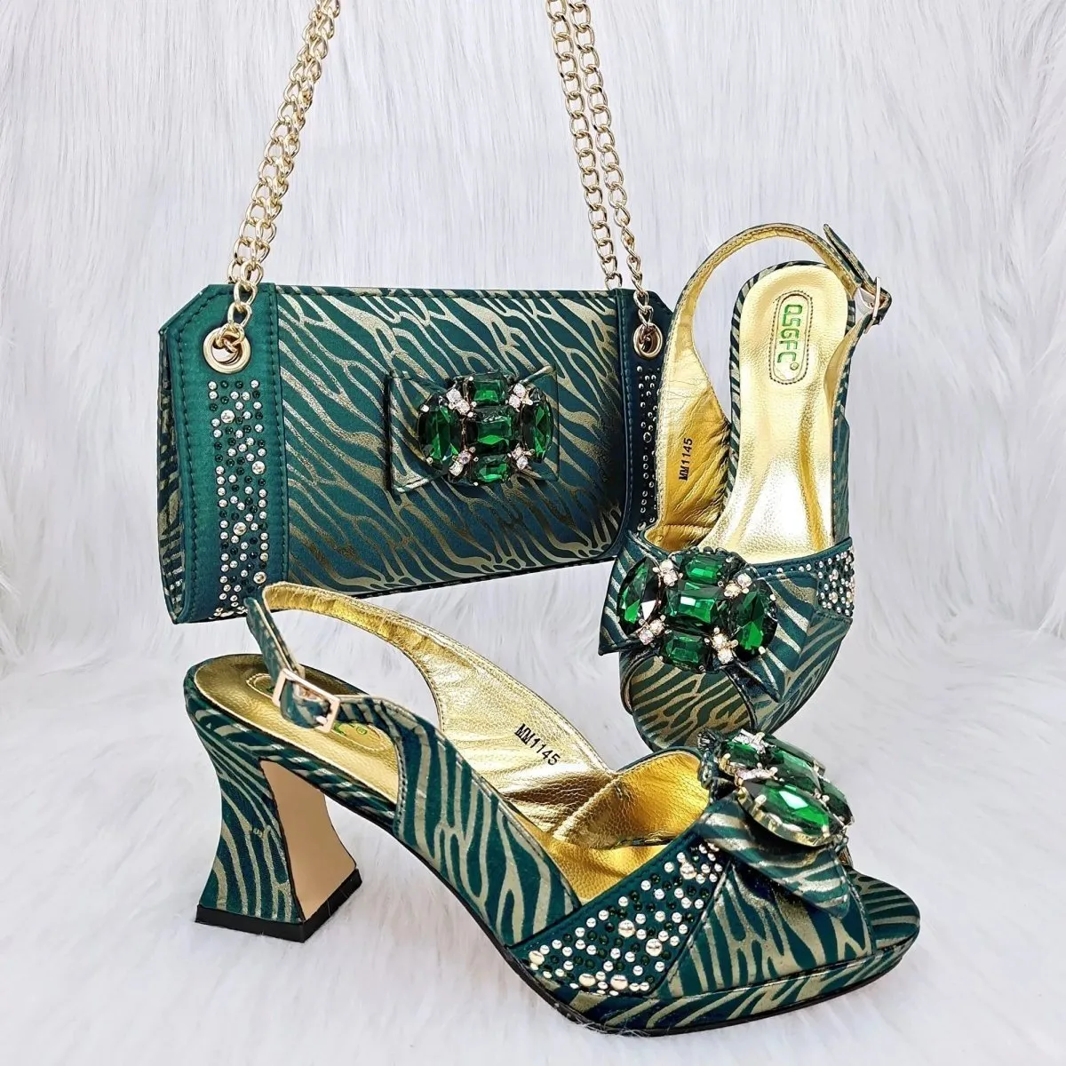 2023 Latest Italian Fashion Shoes & Bag Set - Stylish Design