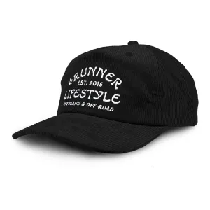 4Runner Lifestyle Black Corduroy Hat