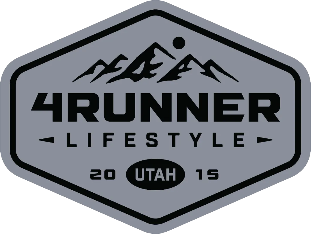 4Runner Lifestyle Cement Mountain Badge Sticker