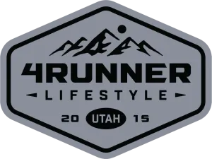 4Runner Lifestyle Cement Mountain Badge Sticker