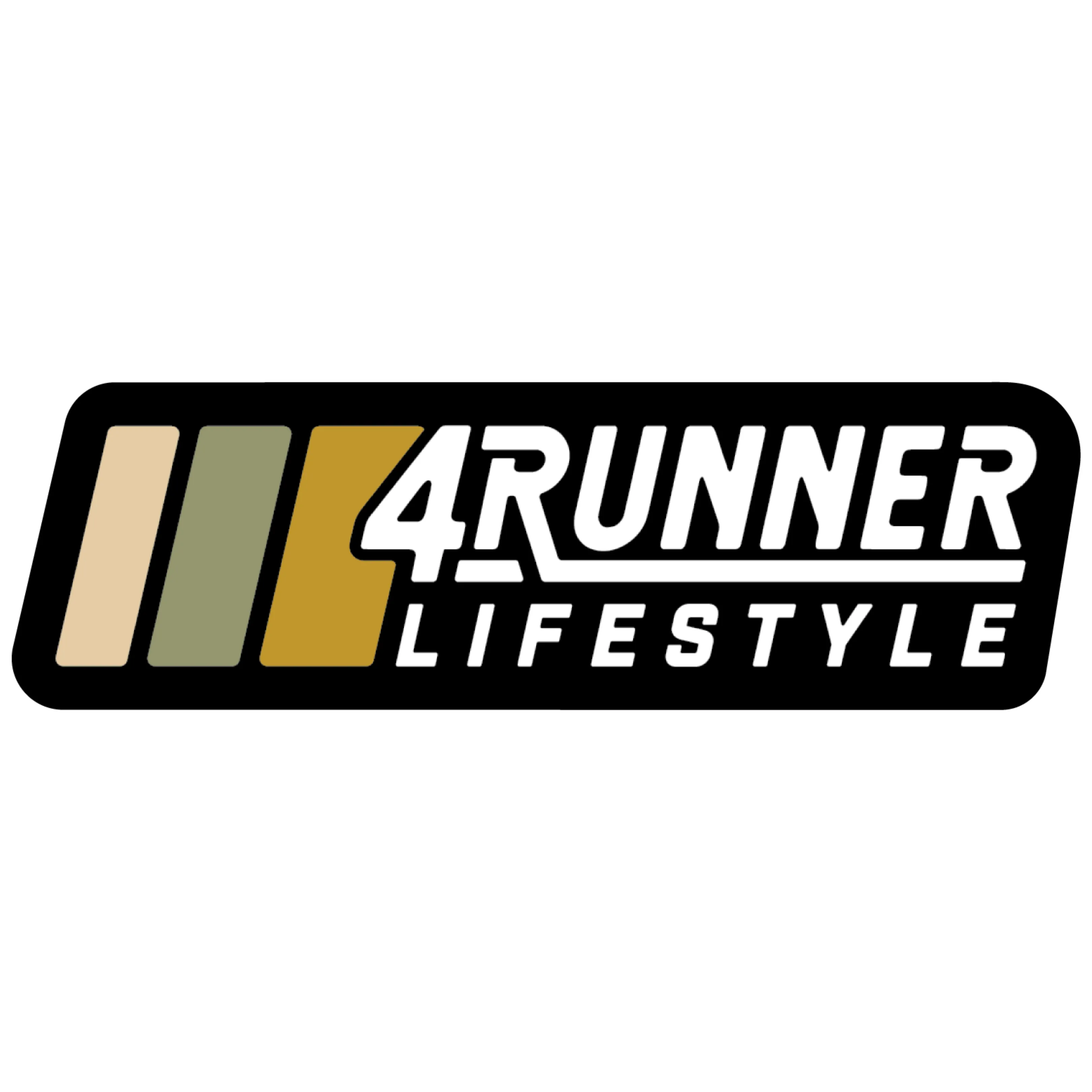 4Runner Lifestyle Earth Tone Heritage Sticker