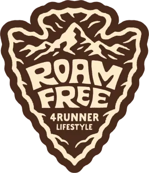 4Runner Lifestyle Roam Free Sticker