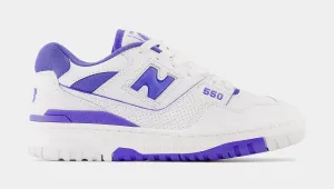 550 Aura Purple Womens Lifestyle Shoes (White/Purple) Free Shipping