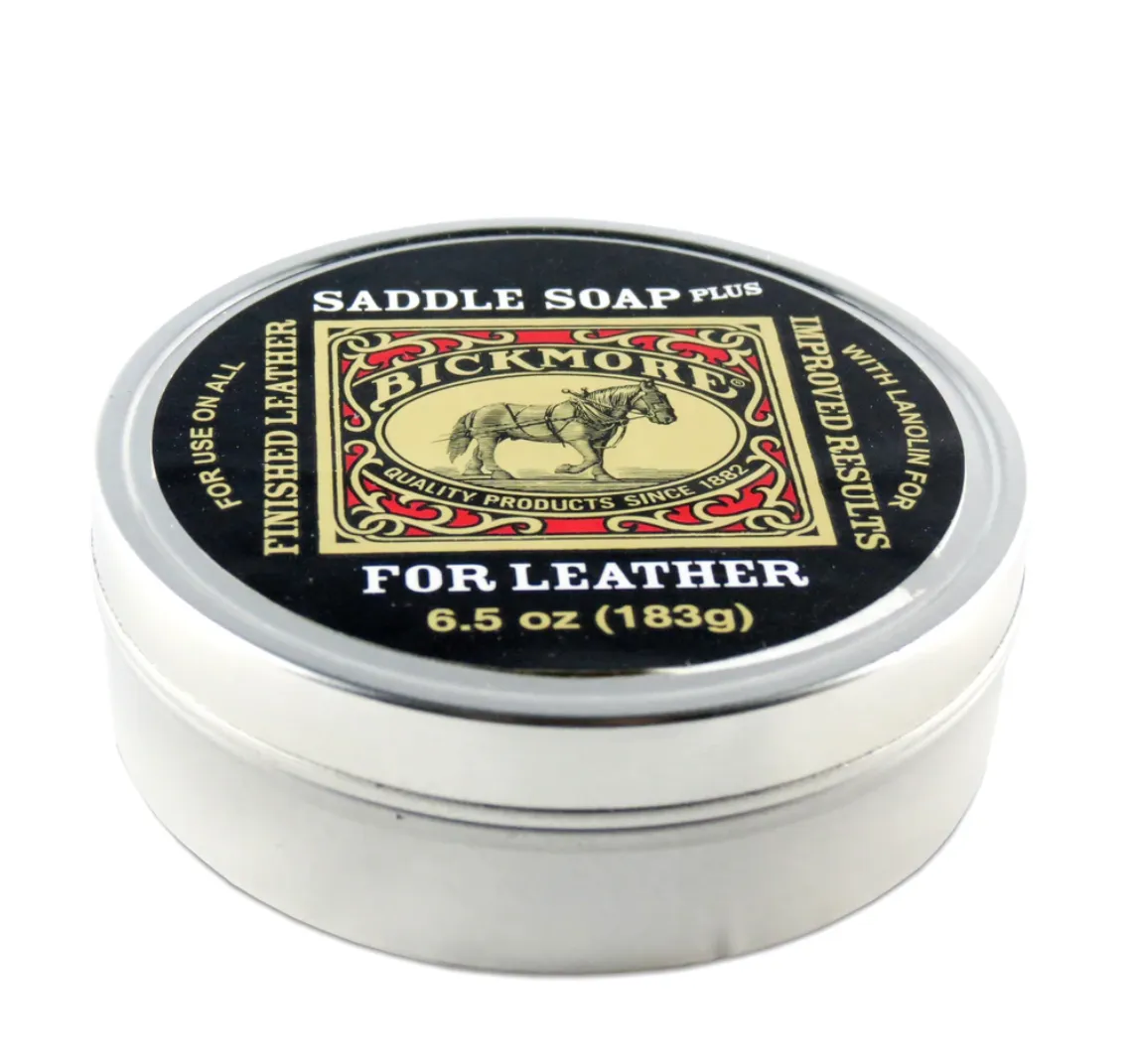 6.5OZ TIN SADDLE SOAP PLUS LOTION FOR LEATHER