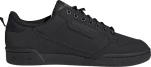 Adidas Continental 80 'Triple Black' sneakers, black