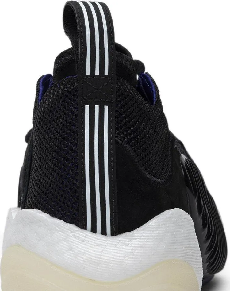 Adidas Crazy BYW II 'Real Purple' sneakers, black