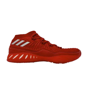 Adidas Crazy Explosive 2017 Low Primeknit 'Power Red' Sneakers, Red