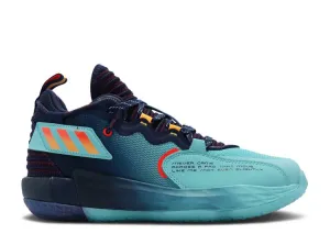 Adidas DAME 7 EXTPLY GCA 'DARK BLUE' sneakers, blue