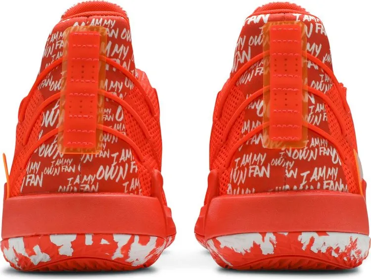 Adidas Dame 7 'I Am My Own Fan - Solar Red' Sneakers, Orange