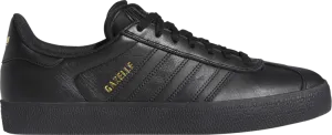 Adidas Gazelle ADV sneakers, black/gold