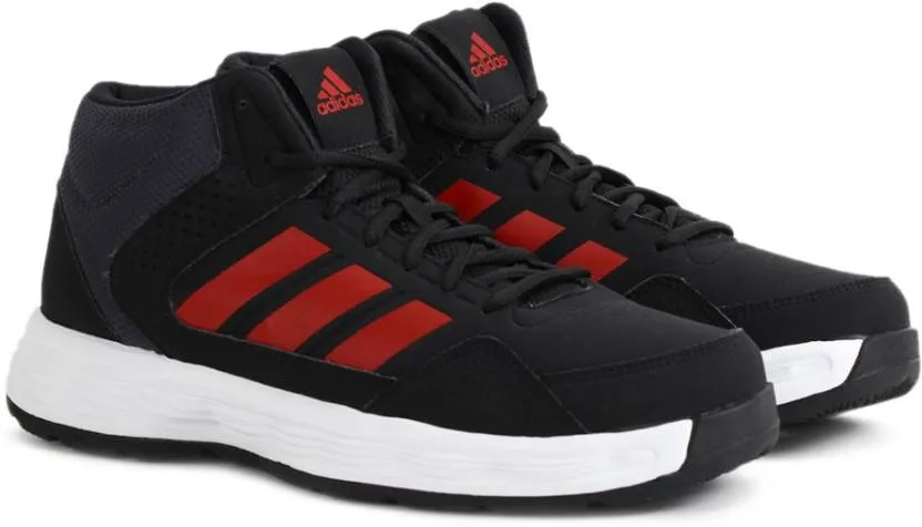 Adidas JAMSLAM Basketball Shoes  (Black)