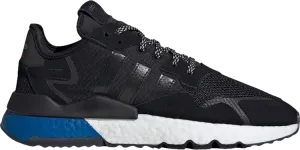 Adidas Nite Jogger 'Lush Blue Boost' Sneakers, Black