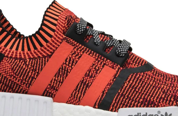 Adidas NMD_R1 Primeknit 'Red Apple' sneakers, red