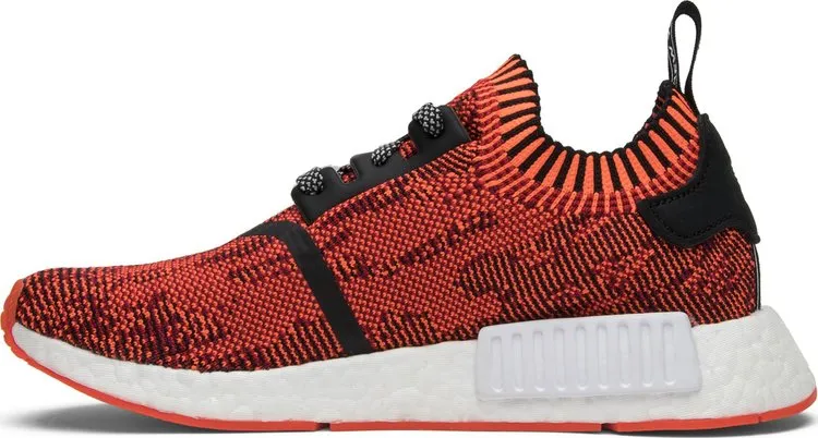 Adidas NMD_R1 Primeknit 'Red Apple' sneakers, red