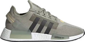 Adidas NMD_R1 V2 'Feather Gray Black' sneakers, gray