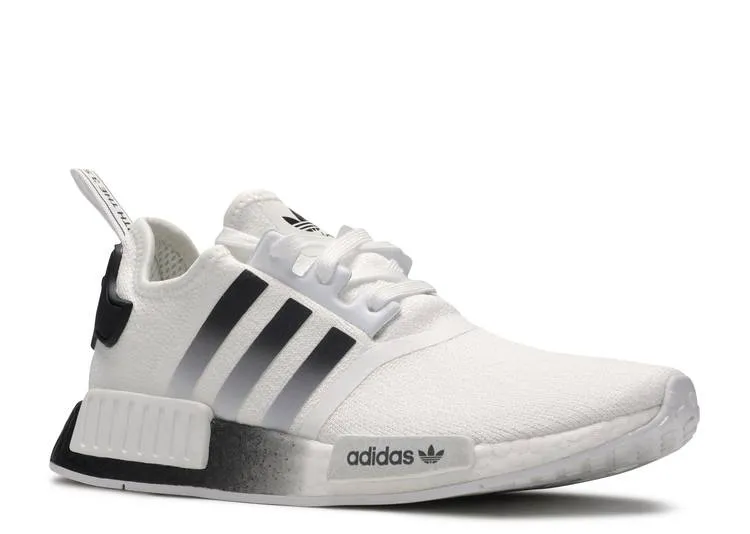 Adidas NMD_R1 'WHITE BLACK GRADIENT' sneakers, white