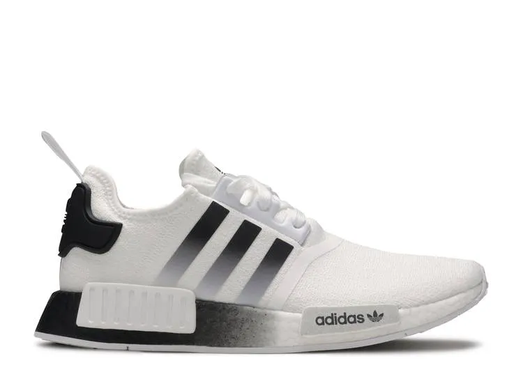 Adidas NMD_R1 'WHITE BLACK GRADIENT' sneakers, white