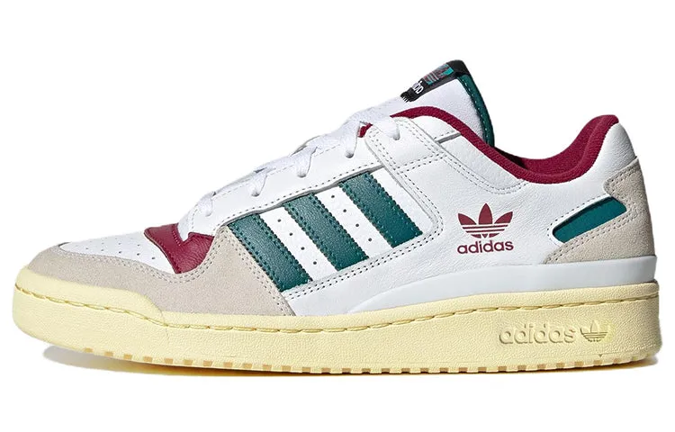 Adidas Originals Forum Low sneakers, white/turquoise/burgundy