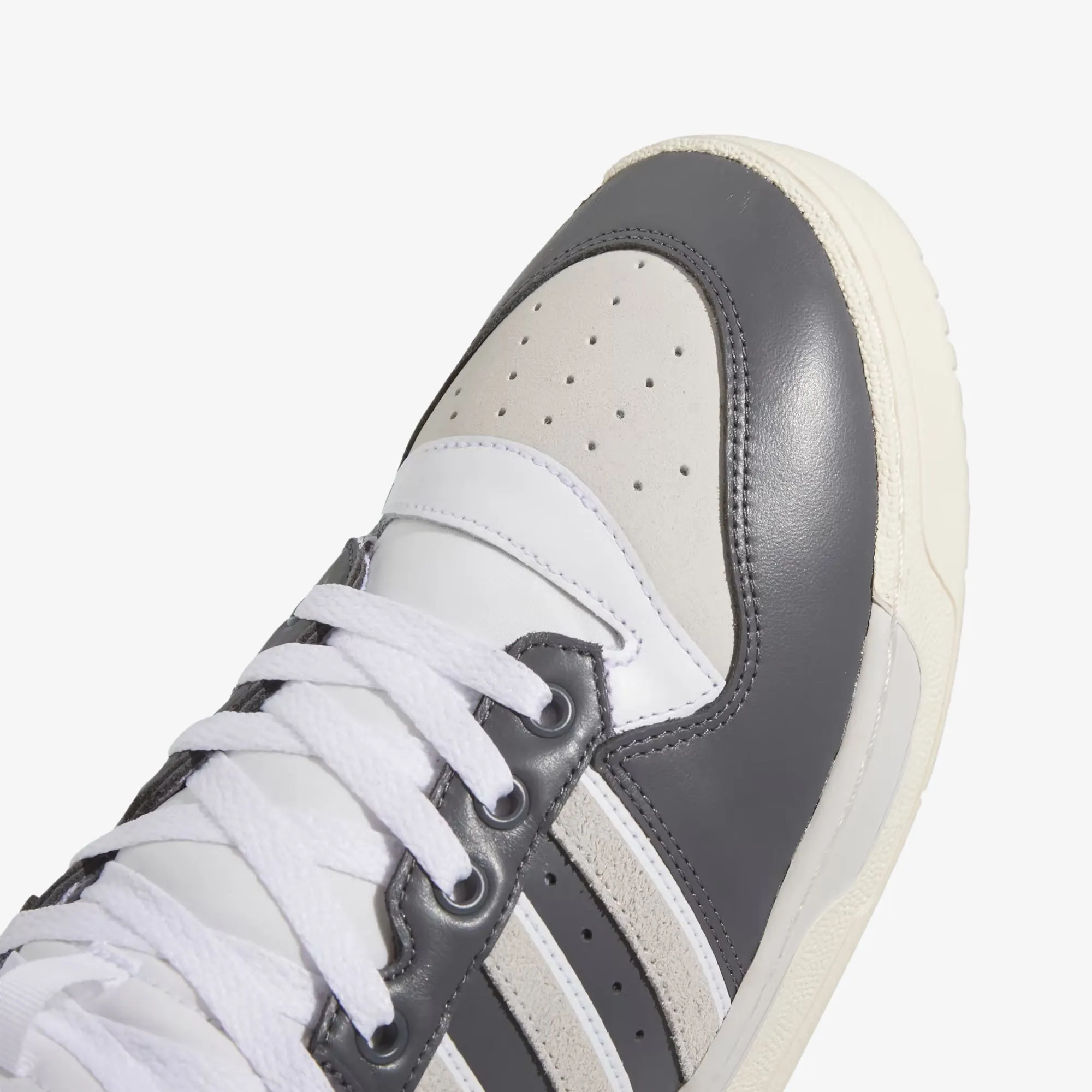 Adidas Originals | RIVALRY HIGH SCRATCHY { GREY FIVE/ GREY ONE /CREAM WHITE