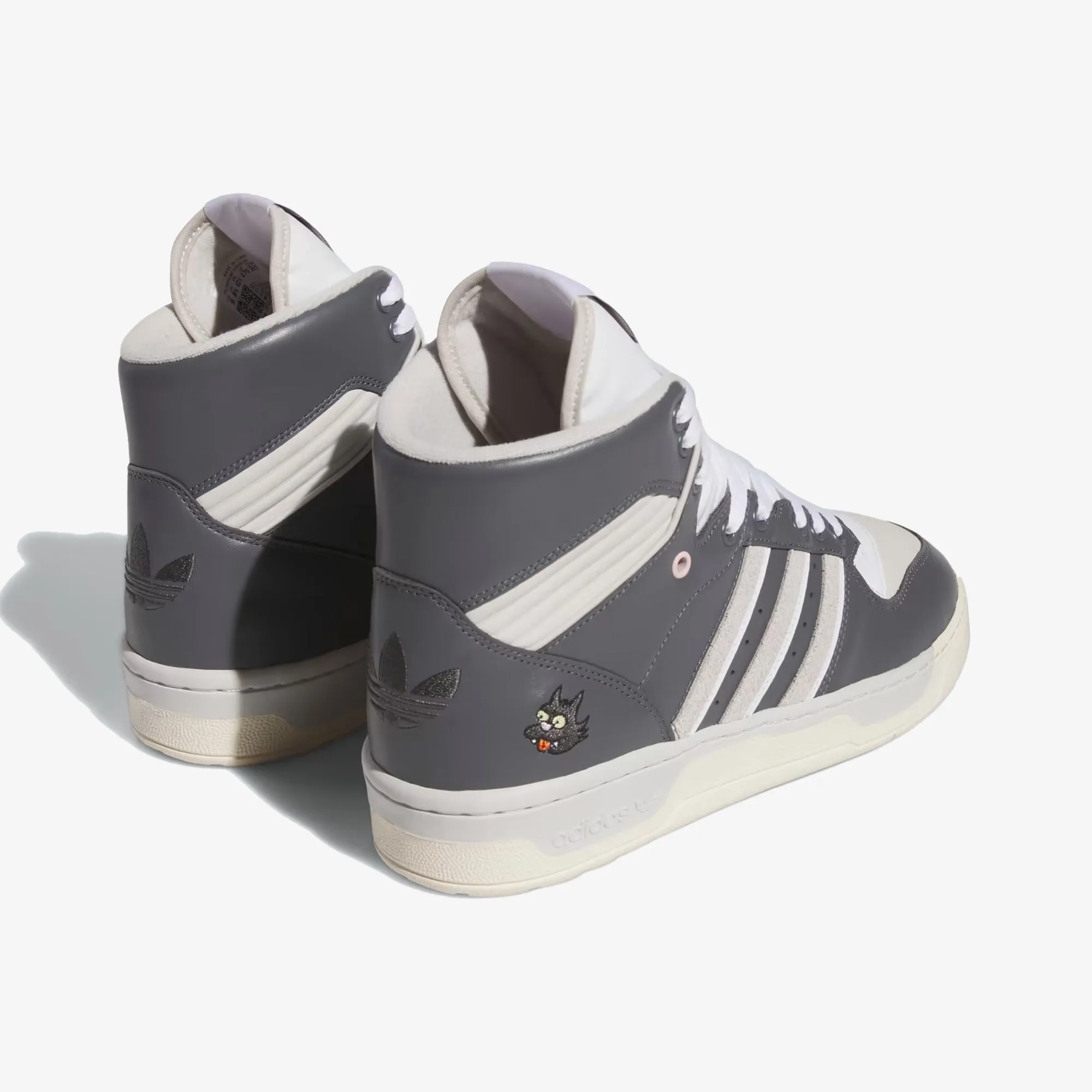 Adidas Originals | RIVALRY HIGH SCRATCHY { GREY FIVE/ GREY ONE /CREAM WHITE