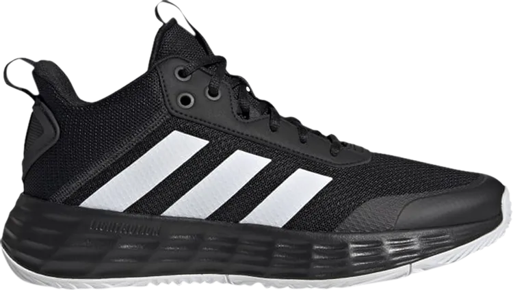 Adidas Own The Game 'Black White' Sneakers, Black