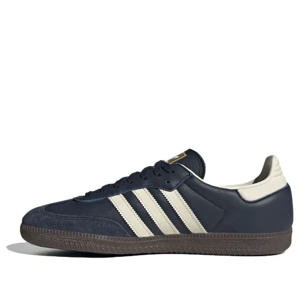 adidas Samba OG 'Navy White Gum' sneakers, blue