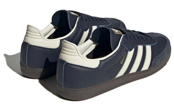 adidas Samba OG 'Navy White Gum' sneakers, blue