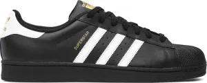 Adidas Superstar men's sneakers, black/white