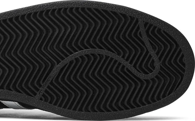 Adidas Superstar men's sneakers, black/white