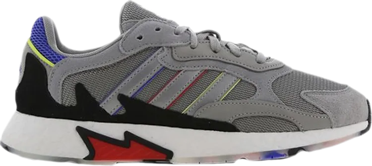 Adidas Tresc Run 'Dark Solid Grey' sneakers, gray