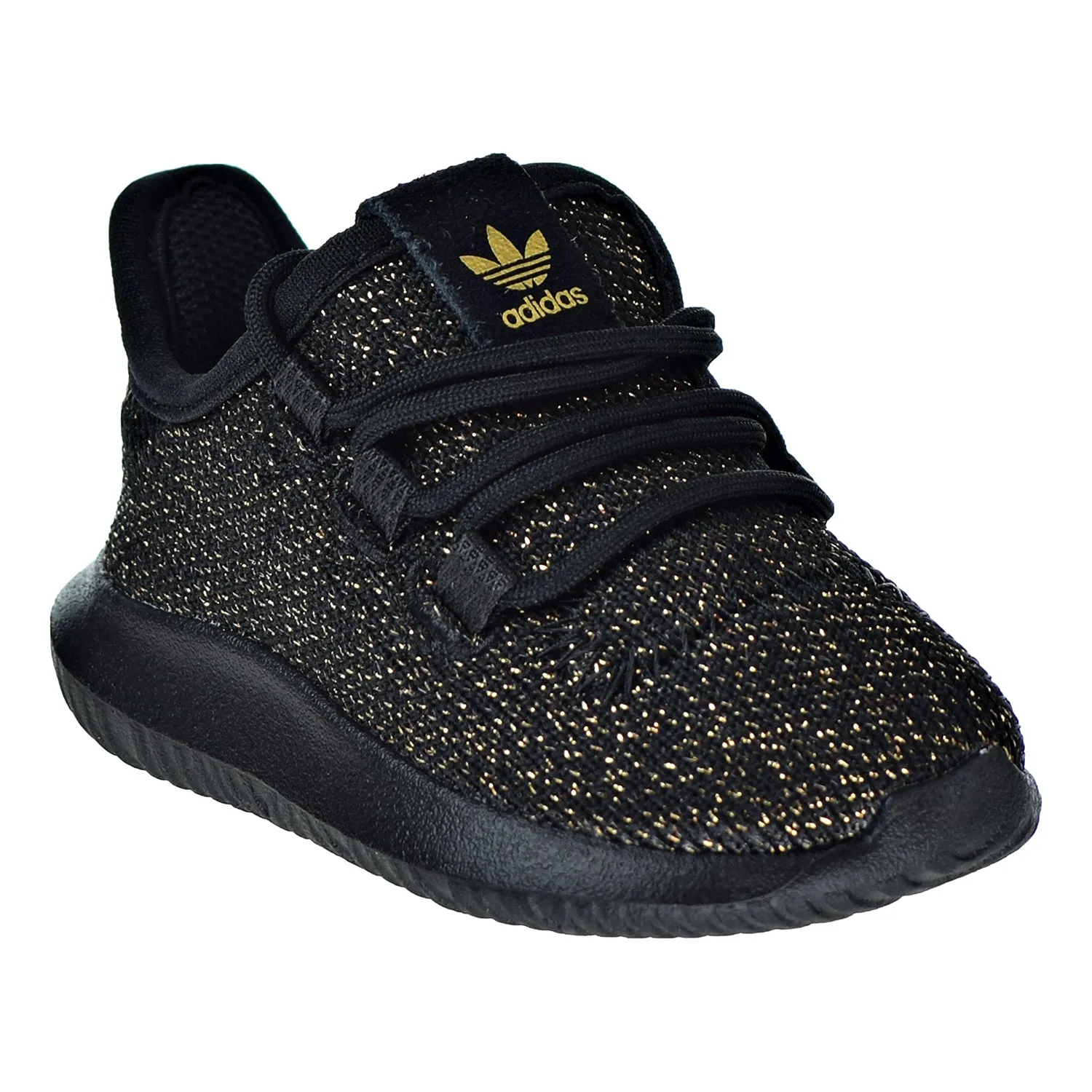 Adidas Tubular Shadow Toddlers' Shoes Core Black / Gold Glitter