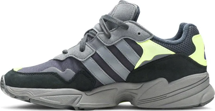 Adidas Yung-96 'Carbon' sneakers, gray