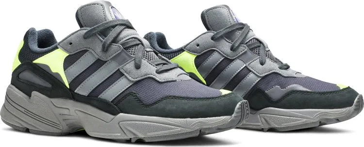 Adidas Yung-96 'Carbon' sneakers, gray