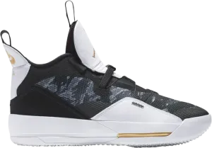 Air Jordan 33 Black Tiger Camo Sneakers, black