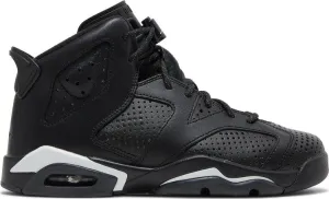 Air Jordan 6 Retro GS Black Cat Sneakers, black