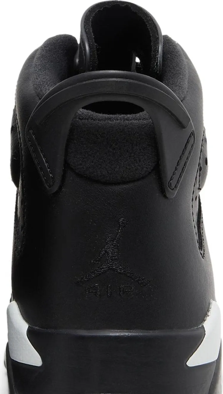 Air Jordan 6 Retro GS Black Cat Sneakers, black