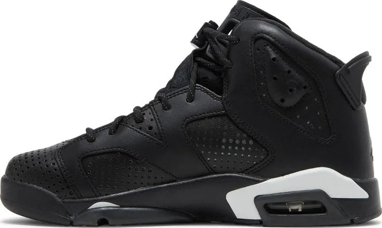 Air Jordan 6 Retro GS Black Cat Sneakers, black