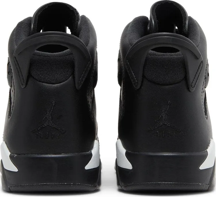 Air Jordan 6 Retro GS Black Cat Sneakers, black