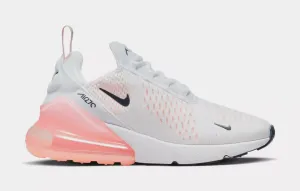 Air Max 270 Womens Lifestyle Shoes (White/Pink)