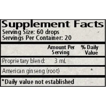 American ginseng (Panax quinquefolius) 2 fl oz by Wise Woman Herbals