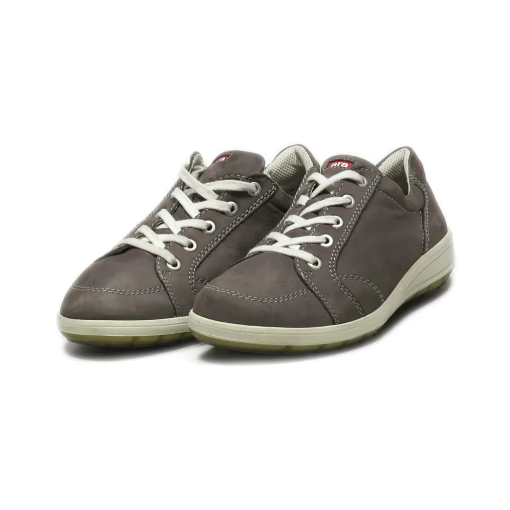 Ara Lace Ups Nubuck Grey Colour For Women