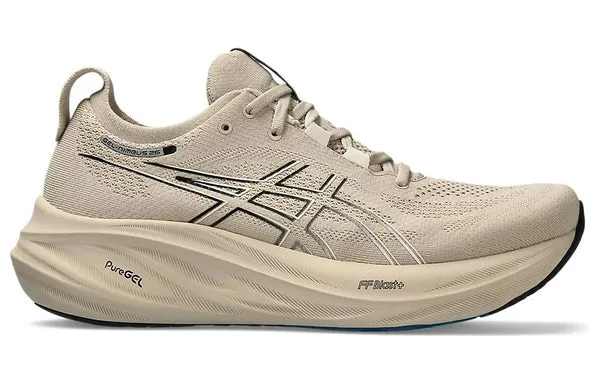 Asics Gel-Nimbus 26 'Feather Gray Black', grey/black