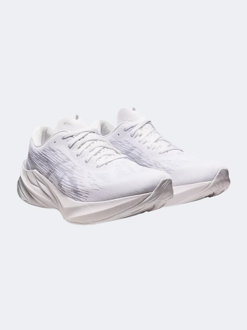 Asics Novablast 3 Women Running Shoes White/Grey