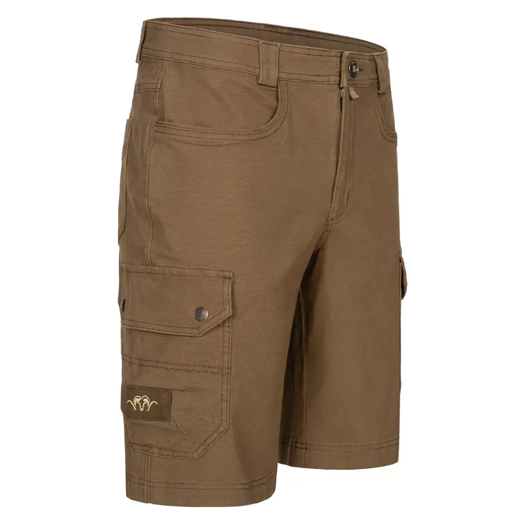 Austin Oxford Cotton Shorts - Teak by Blaser