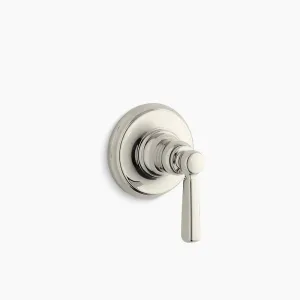 Bancroft Lever Handle Transfer Valve Trim in Vibrant Polished Nickel