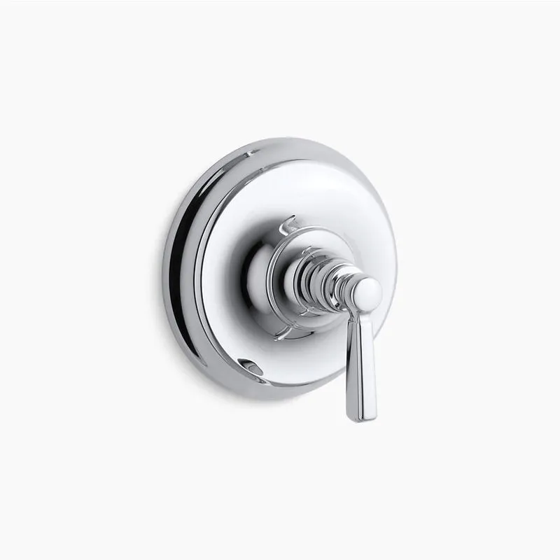 Bancroft Lever Handle Valve Trim in Polished Chrome