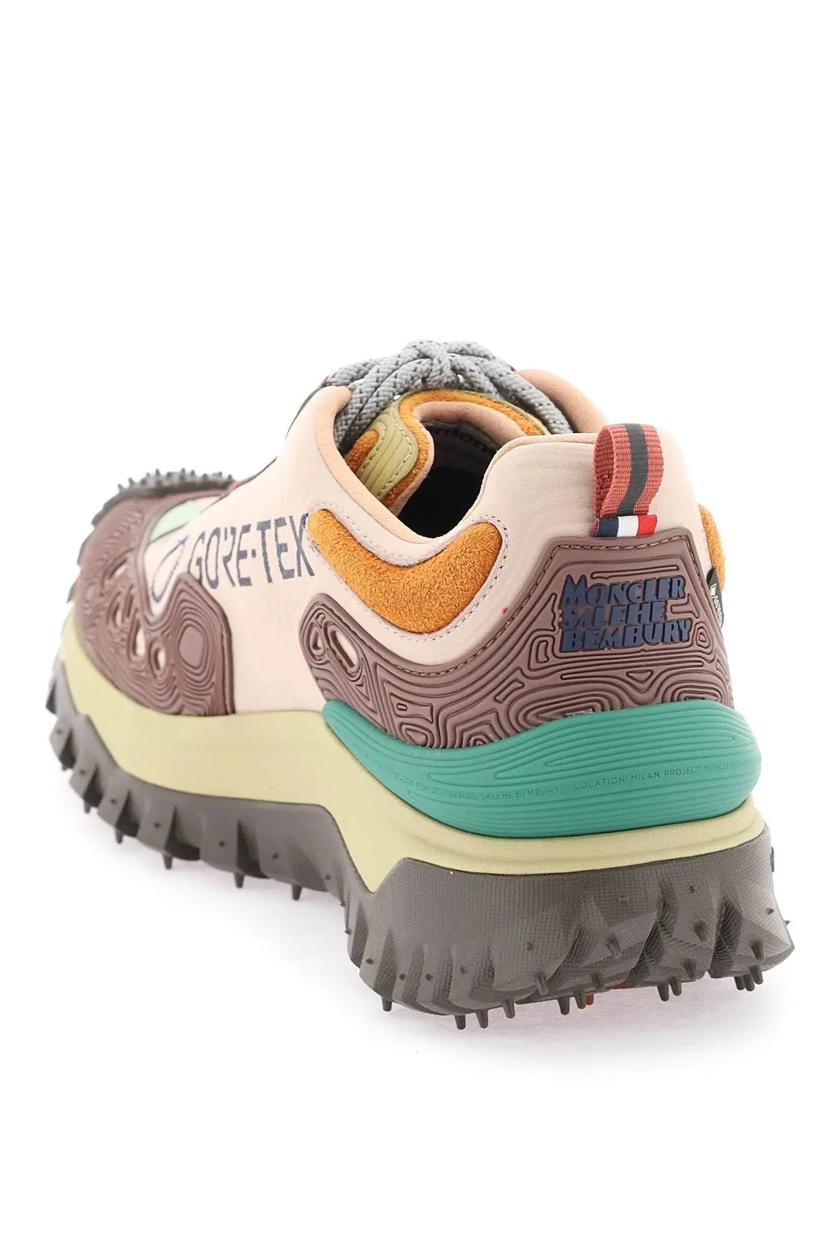 Baskets Moncler X Salehe Bembury Trailgrip Grain Sneakers By Salehe Bembury - Multicolore - Femme