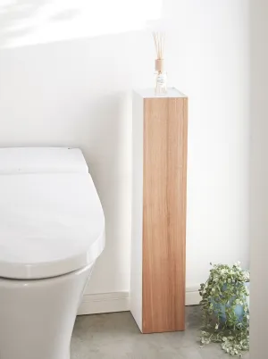 Bathroom Organizer - Steel   Wood